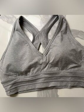 Sweaty Betty Gaia Women's Gray Racerback Bralette